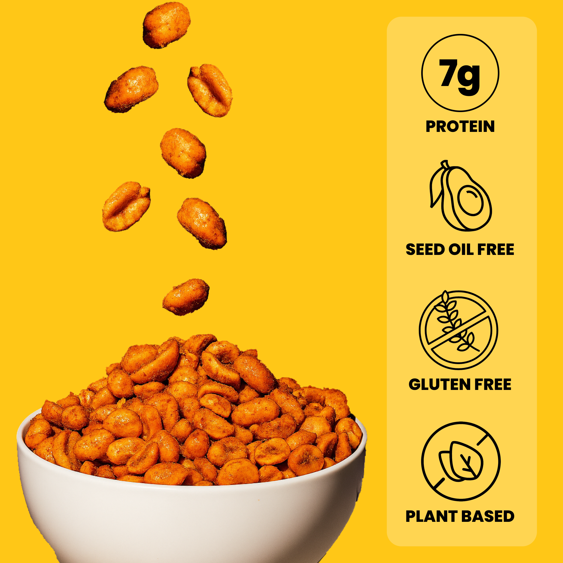 Black Truffle Masala Roasted Peanuts