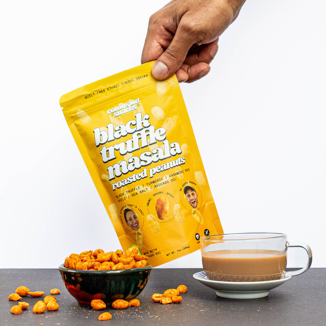 Black Truffle Masala Roasted Peanuts • 3 Pack