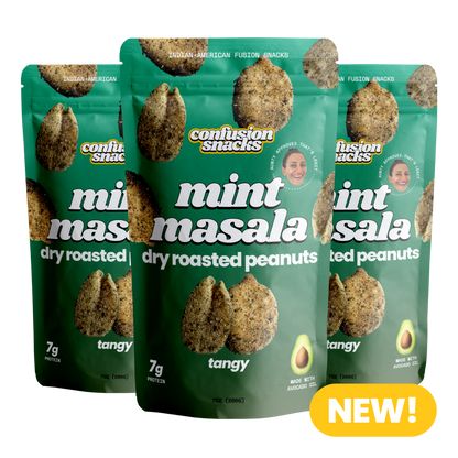 Mint Masala Roasted Peanuts • 3 Pack