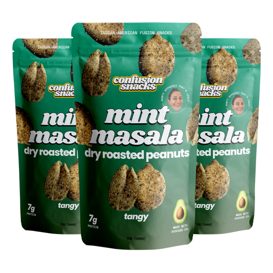 Mint Masala Roasted Peanuts • 3 Pack