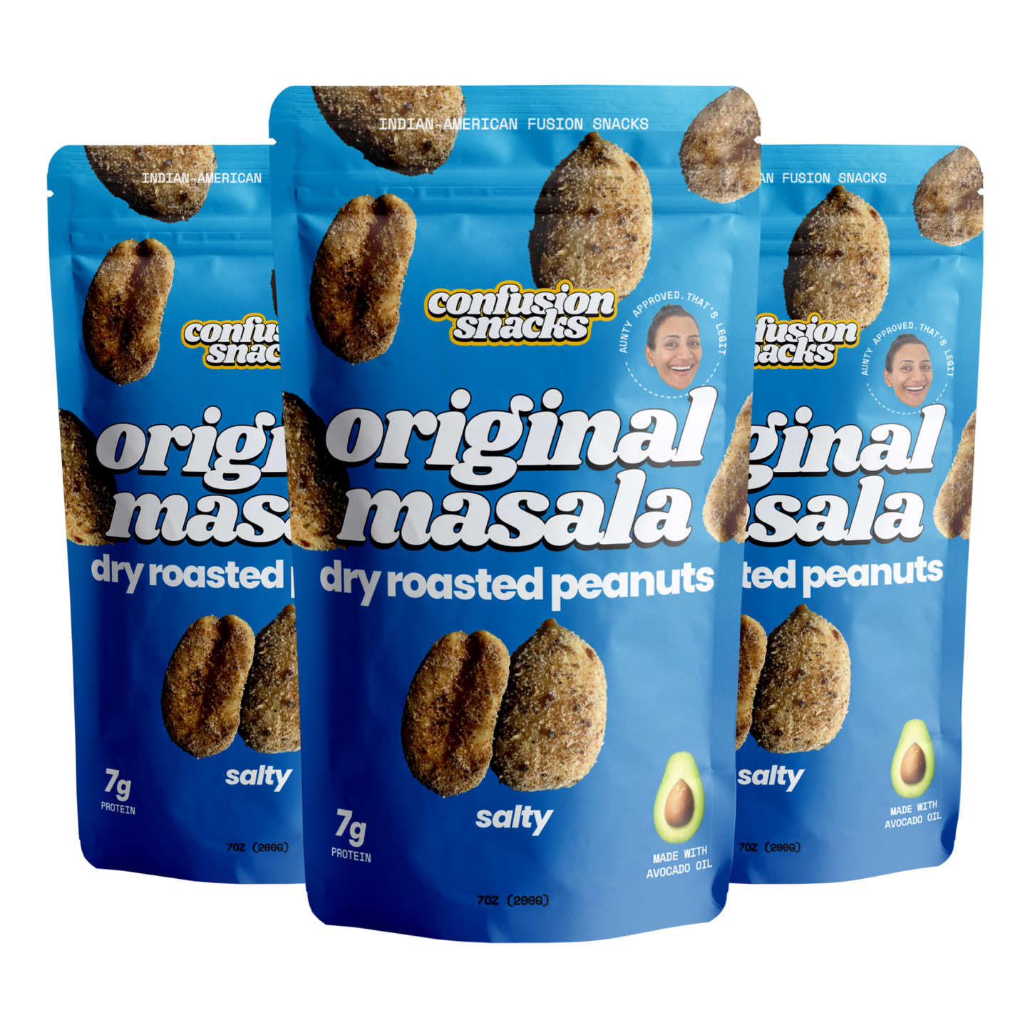 Original Masala Roasted Peanuts • 3 Pack