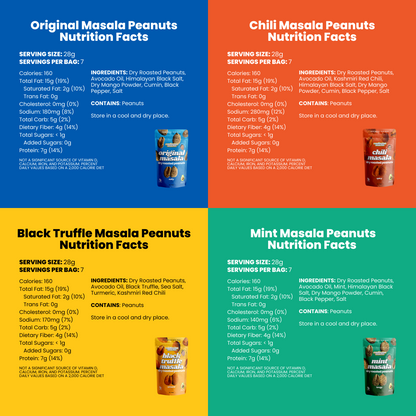 All Dry Roasted Peanuts Variety Pack • 4 Pack