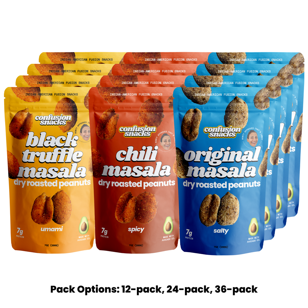 Variety Pack Indian Masala Roasted Peanuts - Wholesale
